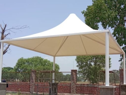 outdoor gazebo tensile structure